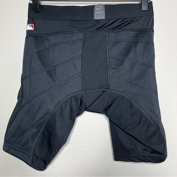 Nike Pro MLB Men Leggings Shorts Hyperstrong Compression Black Large Football - Picture 3 of 6